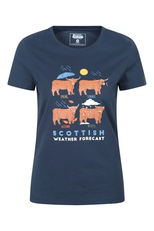 Scottish Weather T-Shirt - Front View